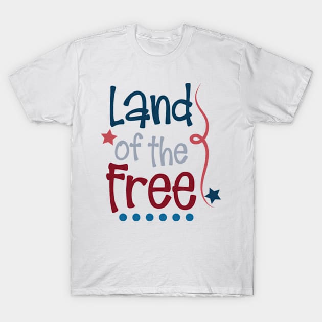 Land of the Free T-Shirt by MisterMash